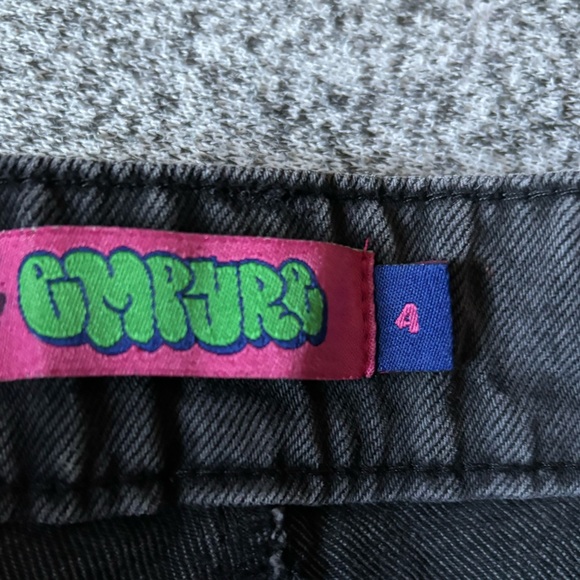 Empyre Loose Fit Jeans Charcoal Black NWT Size 4 - Picture 6 of 7